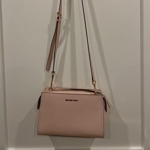 Michael Kors pink crossbody bag